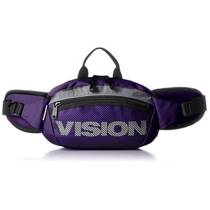 VISION(ビジョン)500mlのペットボトルも入るウェスト&ボディ2WAYバッグ パープル 商品写真1