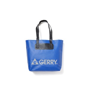 GERRY超軽量完全防水バケツ代わりにもなるトートバッグ ネイビー - 拡大画像