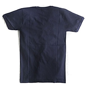 イタリア軍放出マリーンスリムフィットTシャツ　ネイビー未使用デットストック　6(XS相当) 商品写真3