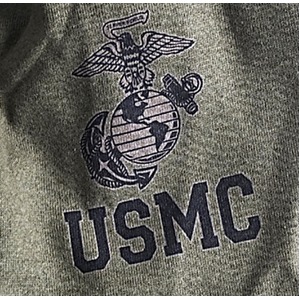 アメリカ軍海兵隊放出「U.S.M.C.」スウェットパンツ未使用デットストック　オリーブ　L 商品写真4