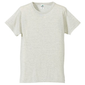 猛暑対策4.4オンスライトウェイトシャンブレー(霜降り)Tシャツ同色3枚セット　オートミール XS 商品写真
