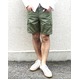 フランス軍放出 AFフィールドショートパンツ オリーブ未使用デットストック 　80ｃｍ - 縮小画像2