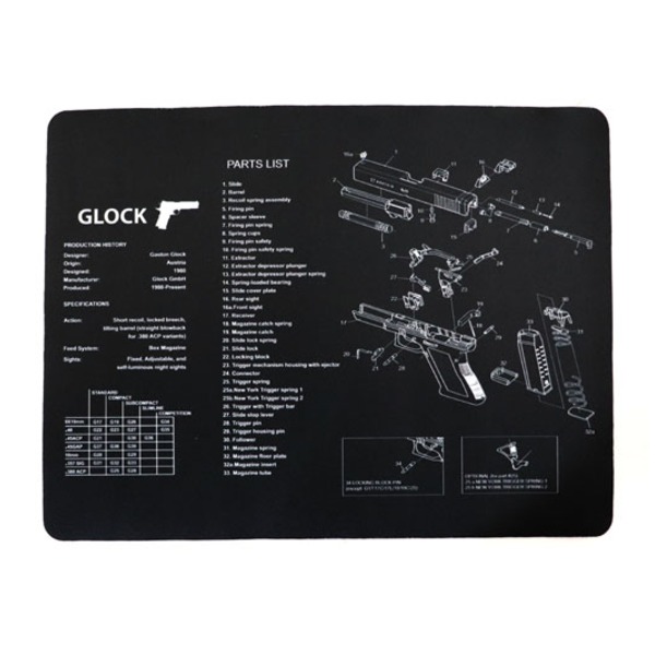GLOCKクリーニングガンマット