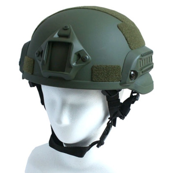 アメリカ軍特殊部隊MICH2002FASTヘルメットレプリカ オリーブ