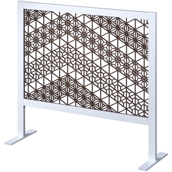 組子柄パーテーション UG-93+UGW-20 組立式