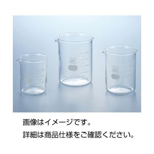 (まとめ)硼珪酸ガラス製ビーカー(IWAKI)50ml【×10セット】 商品写真