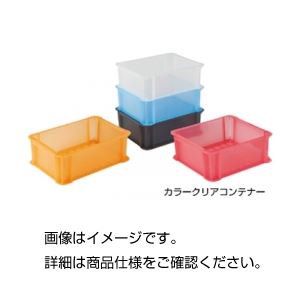 (まとめ)カラークリアコンテナ 910OR オレンジクリア【×5セット】 商品写真
