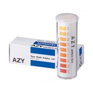pH試験紙 瓶入りタイプ AZY