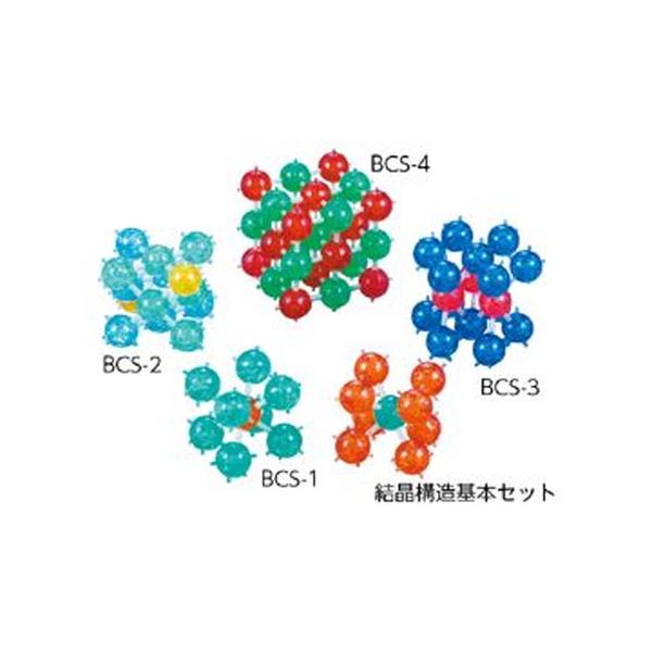 分子構造模型モル・タロウ 結晶構造基本セットI BCS-1