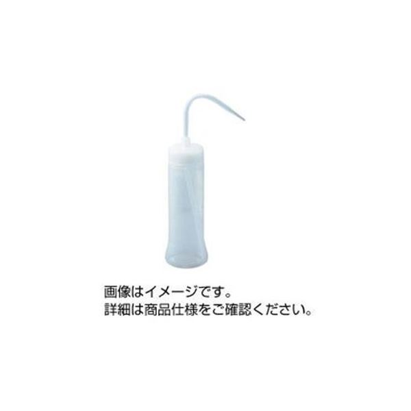 （まとめ）ポリ洗浄瓶 スリム型 BII型 400mL 【×10セット】