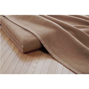国産キャメル毛布(くりえり毛布) 【シングルサイズ】 140×230cm 日本製 商品写真3