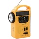 ラジオ 防災 多機能 ダブル ラジオライト 充電用ACアダプター付き - 縮小画像1