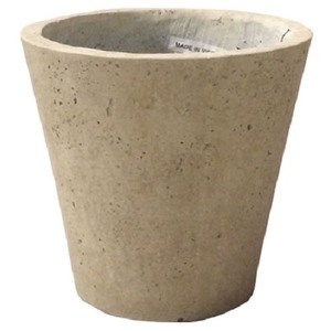 軽量コンクリート製植木鉢 フォリオ ソリッド クリーム 31cm 商品写真