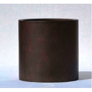 木目調樹脂製鉢カバー MOKU シリンダー 40cm 商品写真
