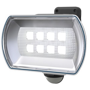 ムサシ 4.5W ワイドフリーアーム式 LED乾電池 センサーライト LED-150