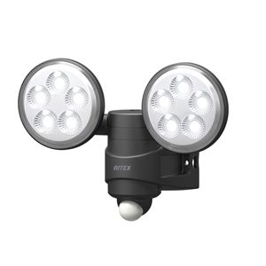 ムサシ 4.5W×2灯 LED センサーライト LED-AC208