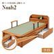 【本体別売】Noah２ 畳ベッド用引出し2個セット 色：ライト 【日本製】 - 縮小画像1