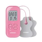 【OMRON オムロン】 低周波治療器/健康器具 【ピンク】 部位選択モード パッド水洗い可 〔リラックス リフレッシュ〕