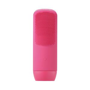 音波振動シリコン洗顔ブラシ ピンク／女性用 000KQ3225 - 拡大画像