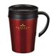 真空蓋付マグカップ400 コーヒーチェリー HB-3989 - 縮小画像1