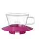 Kalita（カリタ） 155（1-2人用）x1 ／ガラスドリッパー チェリーピンク 5060 - 縮小画像1
