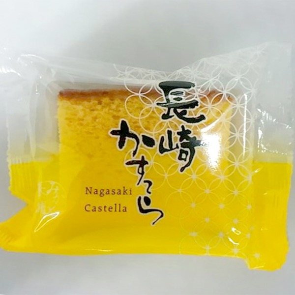 個包装 長崎かすてら/お菓子 【24個】 常温保存 お裾分け 〔お茶請け 法事 集まり 会合〕