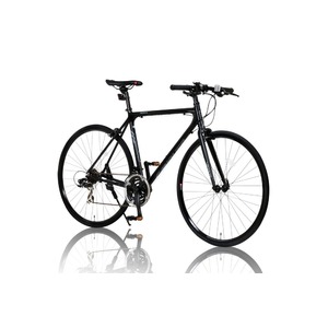 クロスバイク 700c(約28インチ)/ブラック(黒) シマノ21段変速 アルミフレーム 軽量 重さ11.2kg 【VENUS】 ビーナス CAC-021 商品写真2