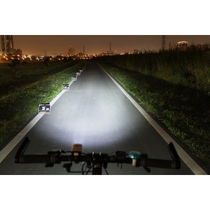 ハイパワーLEDライト(自転車ライト) 【DOSUN】 S1-Delux ブラック(黒) 〔自転車パーツ/アクセサリー〕 商品写真4