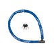 ワイヤーロック 1200mmワイヤー ディンプルキー4本付き 【J&C】 JC-006W ブルー(青) 〔自転車パーツ/アクセサリー〕 - 縮小画像1