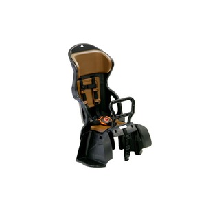 ヘッドレスト付き後ろ用子供乗せ(自転車用チャイルドシート) 【OGK】RBC-015DX ブラック(黒)/ブラウン 商品写真1