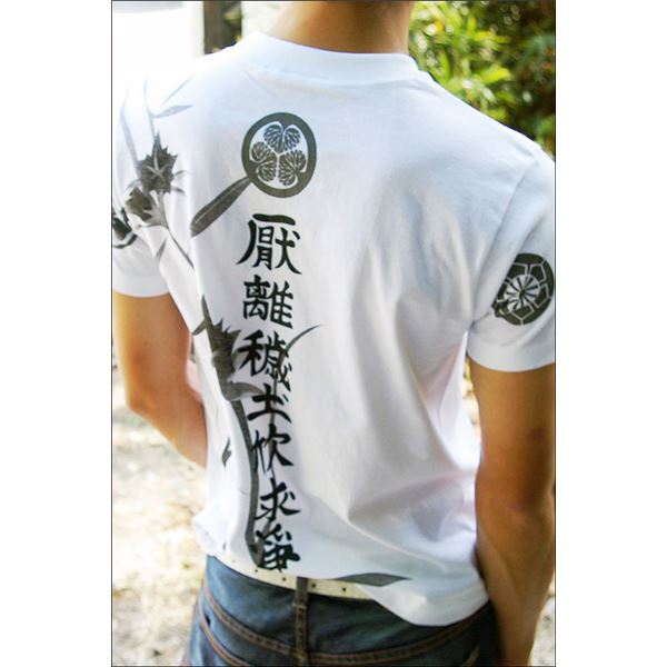 徳川家康・四天王 Tシャツ 楽 XLサイズ 白