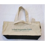 ツールバッグ 【トートタイプ】 綿100％ 帆布製 日本製 ホワイト(白) Urban Vegetable Farm 〔園芸 ガーデニング用品〕