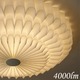 シーリングライト(照明器具)  リモコン付き 調光調温 リモコン三段調節  LEDタイプ/4000ルーメン 自然光色 花モチーフ ヨーロッパ調 〔リビング照明/ダイニング照明〕【電球付き】 - 縮小画像1