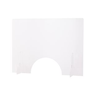 アクリルパーテーション W80×D26×H60cm 【4個セット】組立品