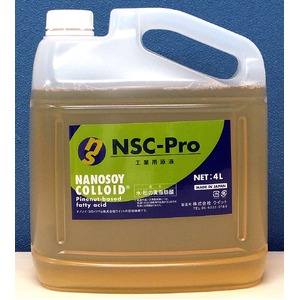 【4L×5本セット】工業用洗浄剤 「ナノソイ・コロイド」 弱アルカリ性 天然素材 日本製 商品写真1