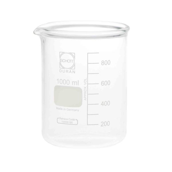 【柴田科学】スーパー肉厚ビーカー 600mL【10個】 010060-600A