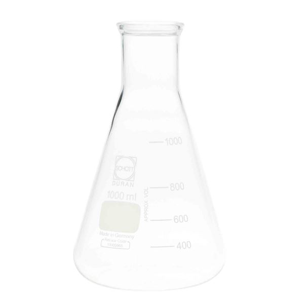 【柴田科学】スーパー肉厚三角フラスコ 500mL【10個】 010620-500A