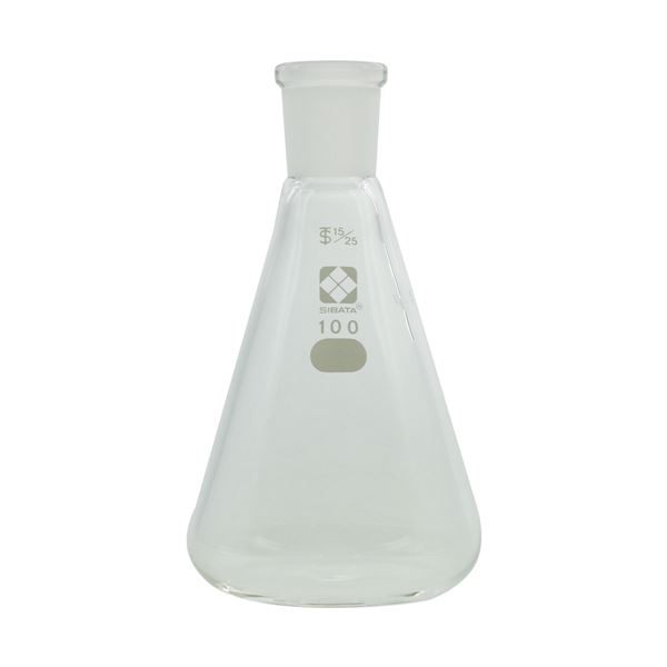 共通摺合三角フラスコ 100mL 【005510-15100】