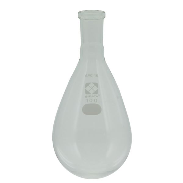 SPCなす形フラスコ 100mL 【030120-15100】