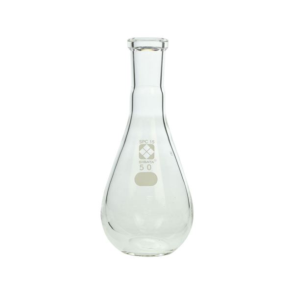 SPC平底なす形フラスコ 50mL 【035120-1550】