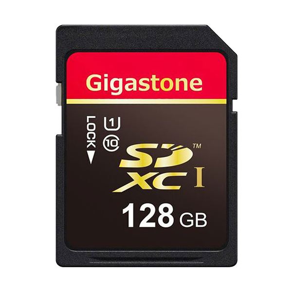 (まとめ）Gigastone SDXCカード128GB UHS-1 GJSX/128U 1枚【×3セット】