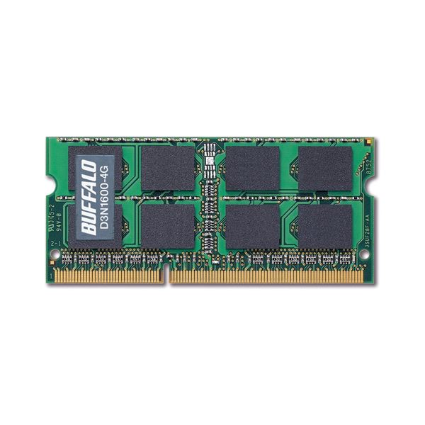 (まとめ）バッファロー 法人向け PC3-12800 DDR3 1600MHz 240Pin SDRAM S.O.DIMM 4GB MV-D3N1600-4G 1枚【×3セット】