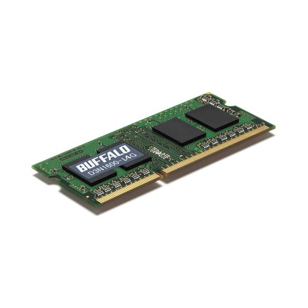 (まとめ）バッファロー 法人向け PC3L-12800 DDR3 1600MHz 204Pin SDRAM S.O.DIMM 4GB MV-D3N1600-L4G 1枚【×3セット】