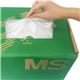 (まとめ）明光商会 シュレッダー用ゴミ袋MSパック Mサイズ 紐付 1箱(200枚)【×3セット】 - 縮小画像3