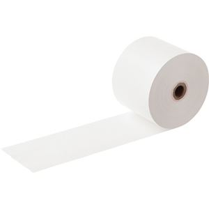 (まとめ）TANOSEE 感熱レジロール紙ノーマルタイプ 80×80×12mm 75μ 1セット(60巻:3巻×20パック)【×3セット】 - 拡大画像