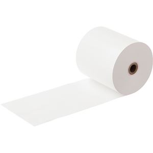 (まとめ）TANOSEE 感熱レジロール紙ノーマルタイプ 58×80×12mm 75μ 1セット(80巻:5巻×16パック)【×3セット】 - 拡大画像