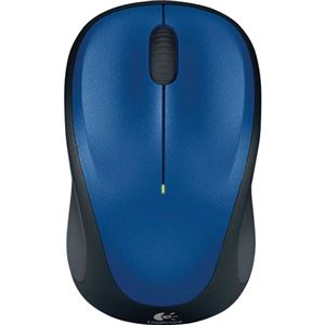 (まとめ) ロジクール Wireless Mouse ブルー M235RBL 1個  【×5セット】