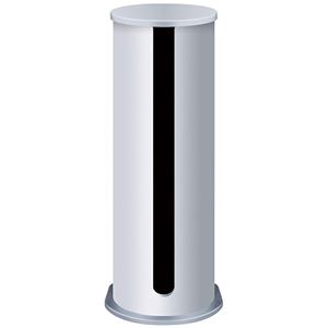 (まとめ) 日本デキシー インサートカップディスペンサー シルバー GOT501DS 1個  【×5セット】