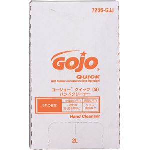 (まとめ) ゴージョー クイック（S）ハンドクリーナー ディスペンサー用 2000ml 7256 1個  【×5セット】