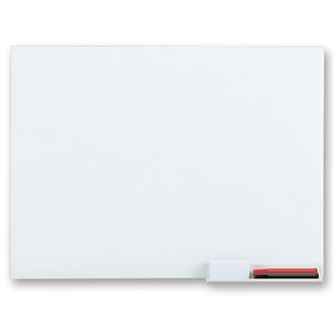 (まとめ) TANOSEE ホワイトボードシート スリムタイプ 600×450mm 1枚  【×5セット】